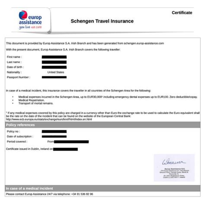 Is Cyprus classed as Europe for travel insurance?