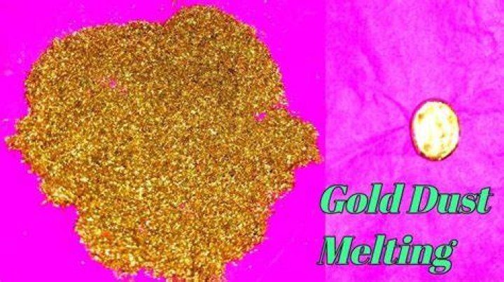 Is gold dust real gold?