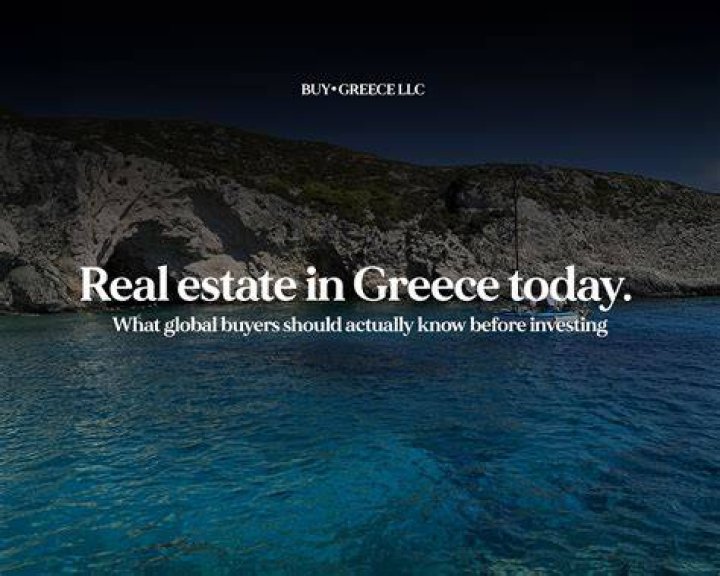 Is Greece good for real estate?