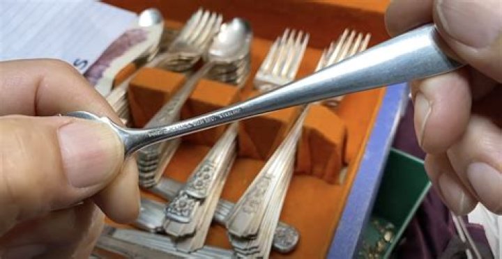 Is hallmarked silver cutlery worth anything?