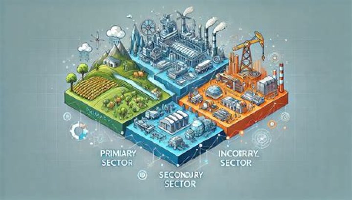 Is Industry primary secondary or tertiary?
