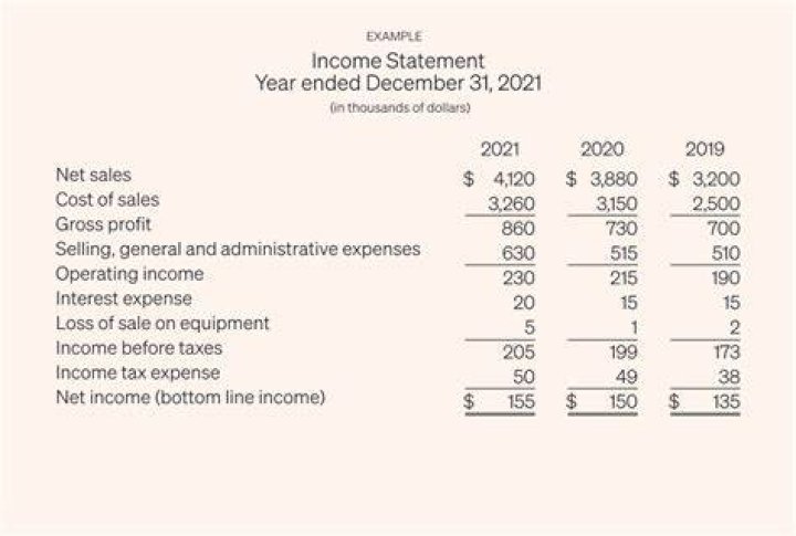 Is interest included in income statement?