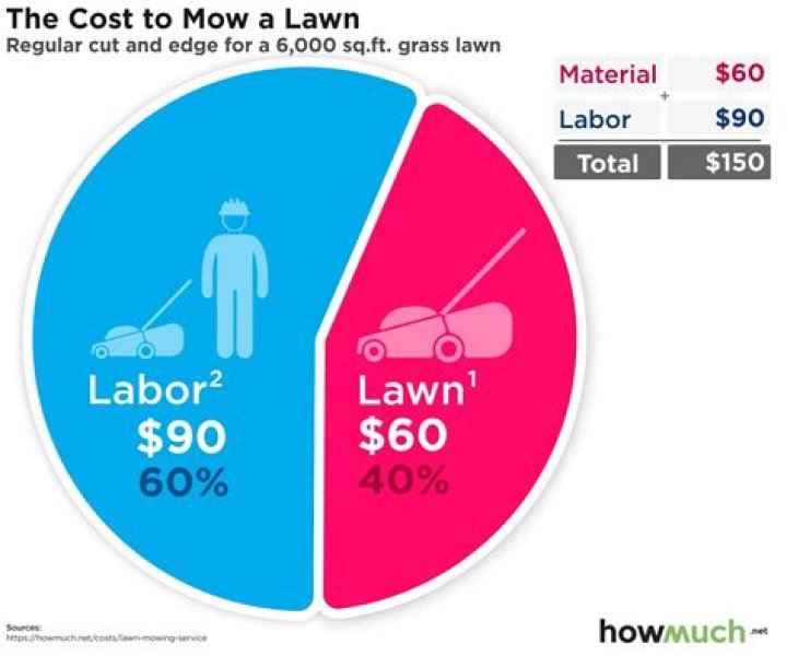 Is it cheaper to pay someone to mow your lawn?