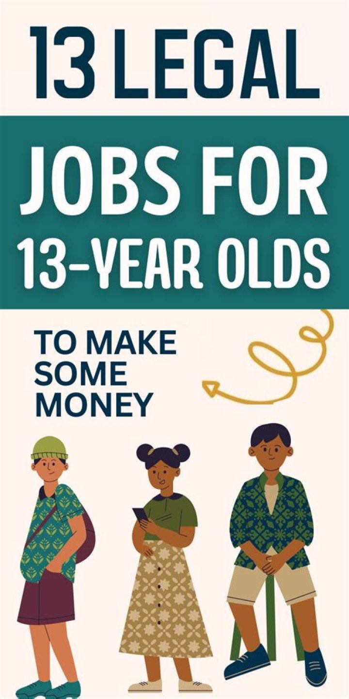 Is it legal for a 13 year old to work?
