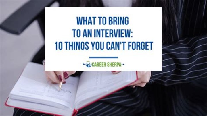 Is it OK to bring a friend to a job interview?