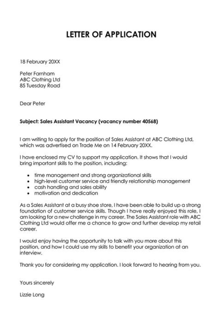 Is it okay to submit a letter of application without enclosing a resume?