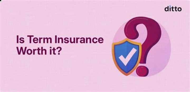 Is it worth investing in term insurance?