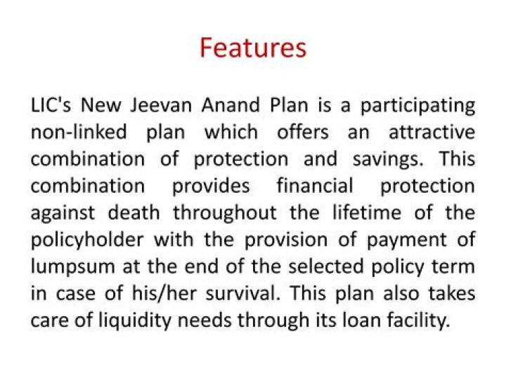 Is LIC Jeevan Anand a good policy?