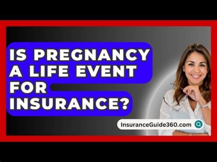 Is pregnancy a qualifying event?