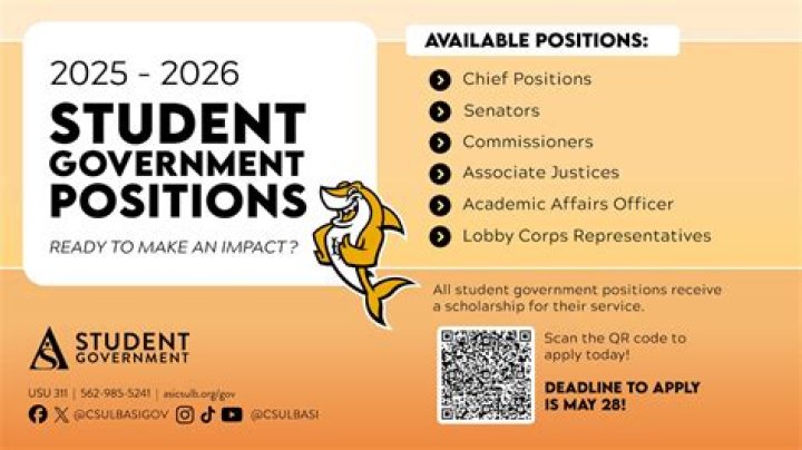 Is student government an academic activity?
