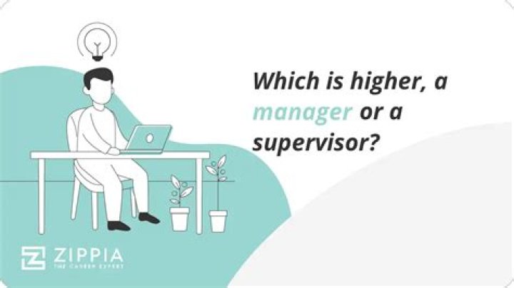 Is supervisor higher than chief?
