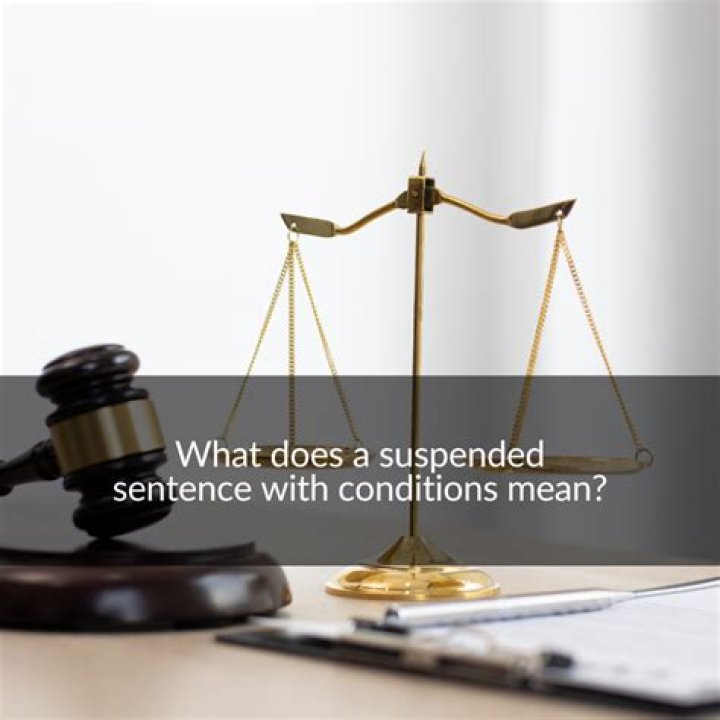 Is suspended sentence a conviction?