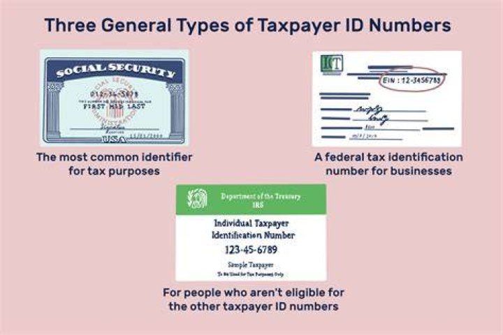 Is taxpayer ID same as tax ID?