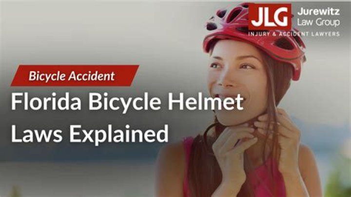 Is there a helmet law in Florida?