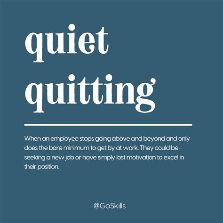 Is there anything wrong with quitting a job?