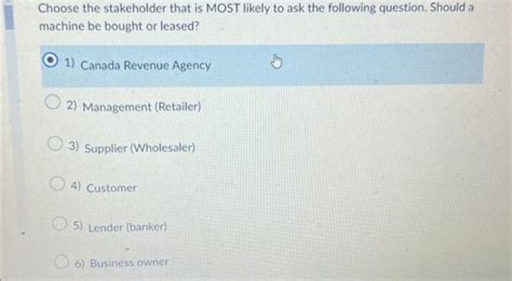Should a machine be bought or leased?