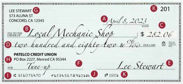 Should cashiers check be signed?