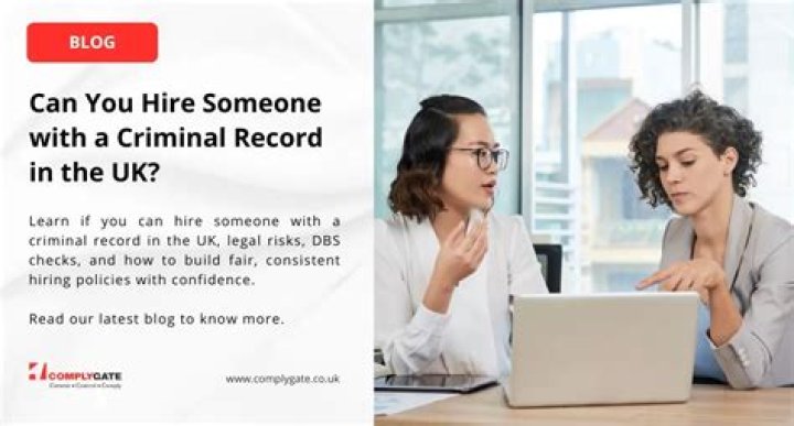 Should you hire someone with a criminal record?