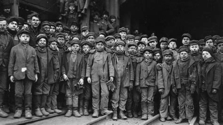 What age did people start working in the 1800s?