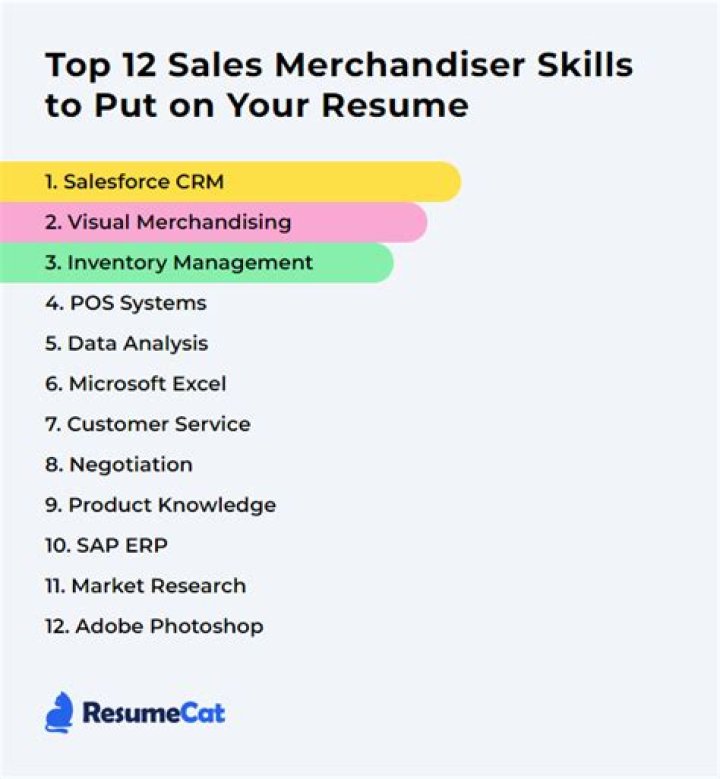 What are merchandiser skills?