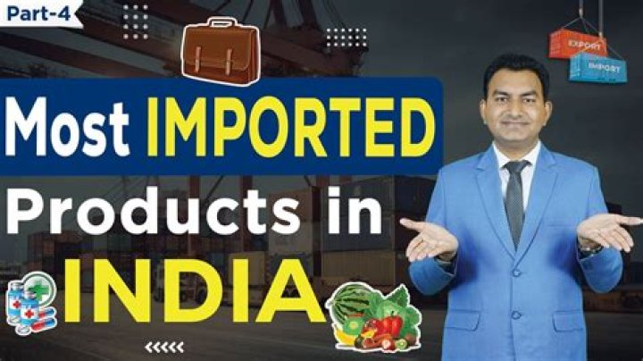 What are products imported?