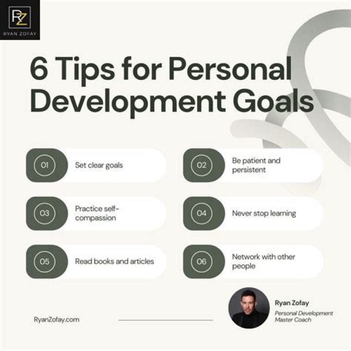 What are some examples of personal development goals?