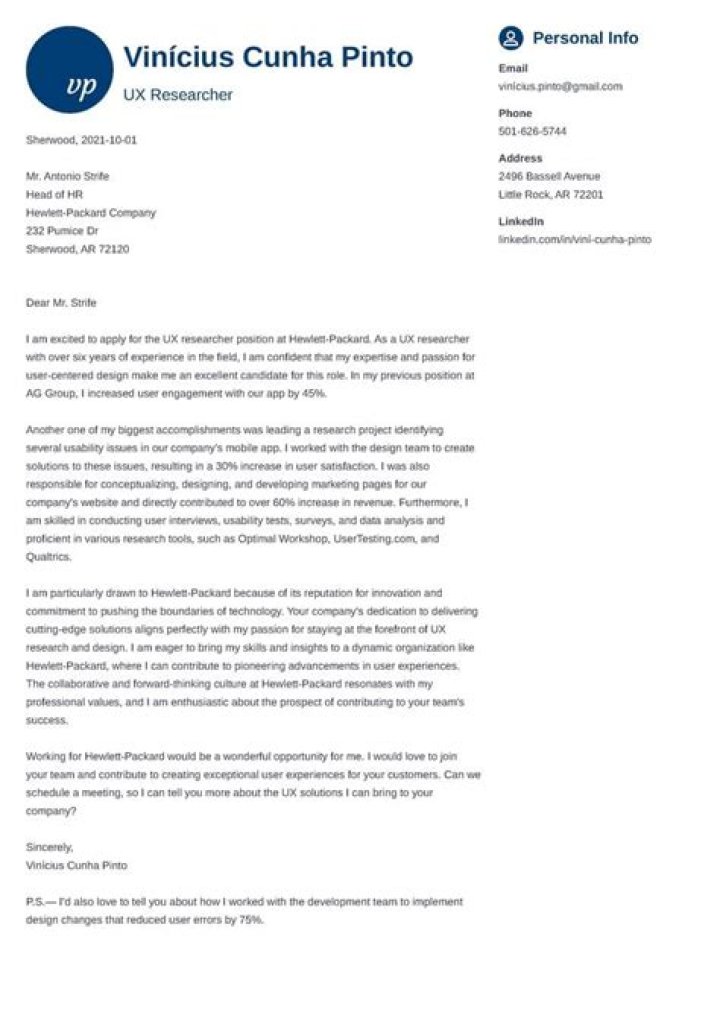 What are the 13 steps to writing an application letter?