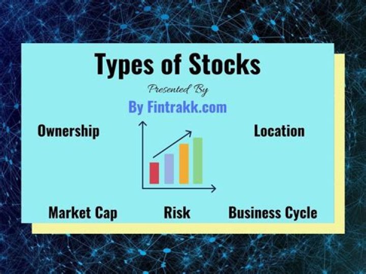 What are the 9 types of stocks?