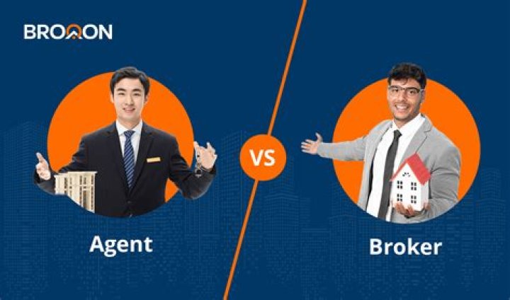 What are the differences between an agent and a broker?