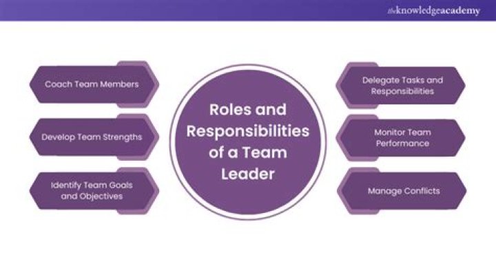 What are the duties and responsibilities of a team leader?