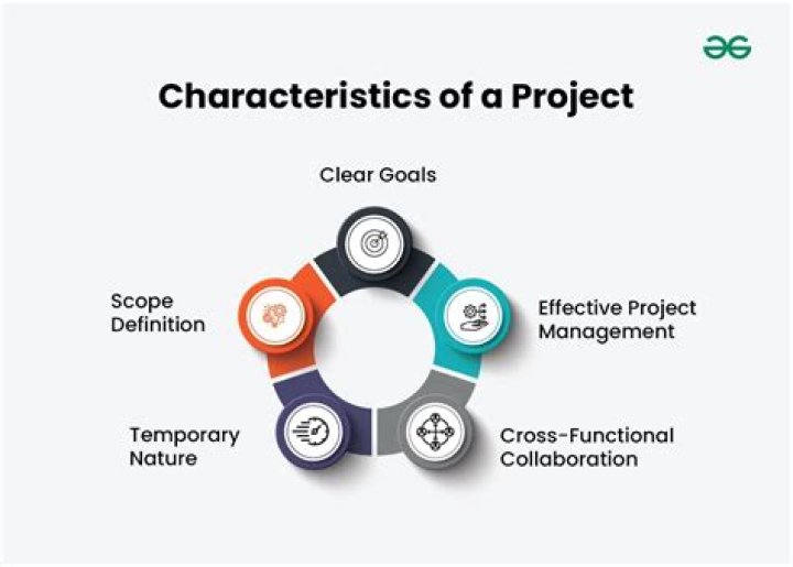 What are the five characteristics of a project that separate them from day to day operations?