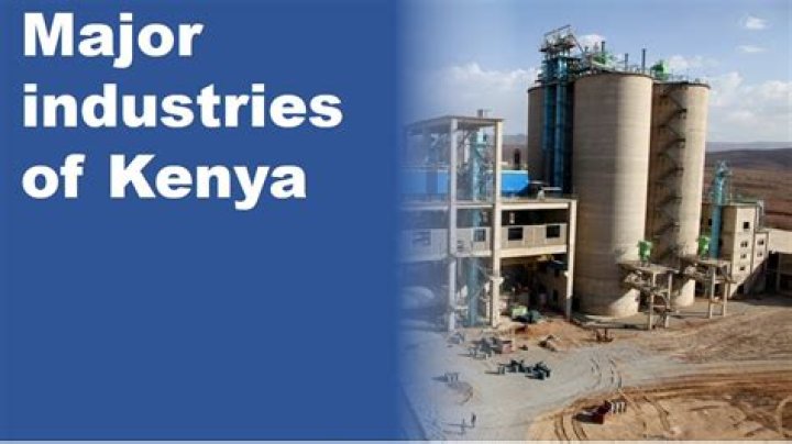 What are the major industries in Africa?