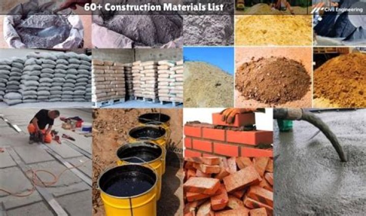 What are the materials used in industries?