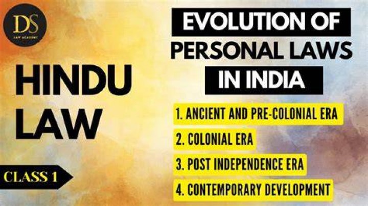 What are the most important laws in India?