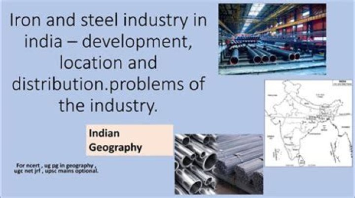 What are the problems faced by iron and steel industry class 10th?