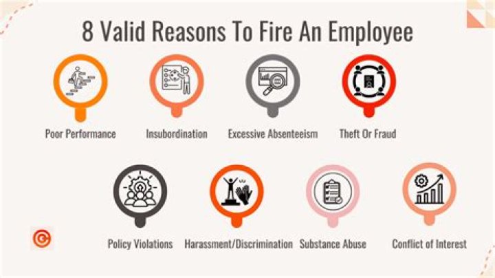 What are the reasons an employer can fire you?