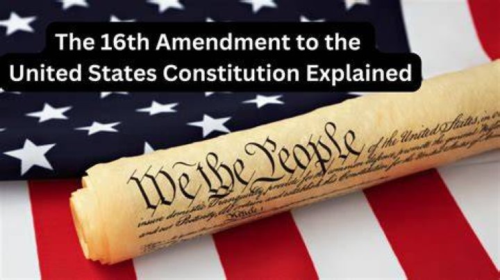 What are the rights of the 16th amendment?