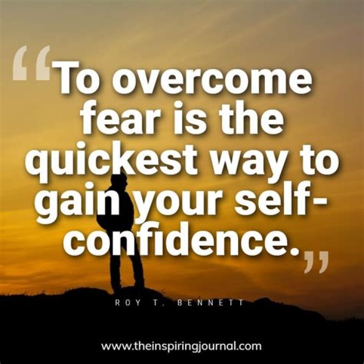 What are the things that make you feel confident?