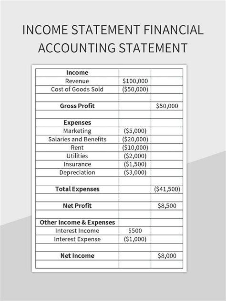 What are the two formats of income statement?