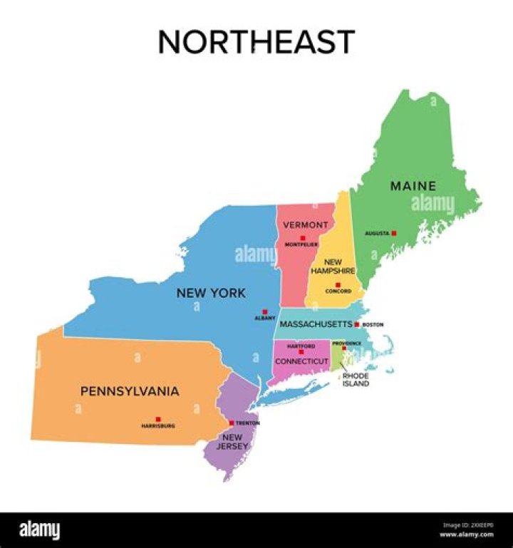 What are three facts about the Northeast?