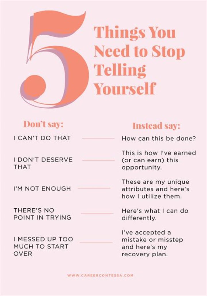 What are three negative things about yourself?