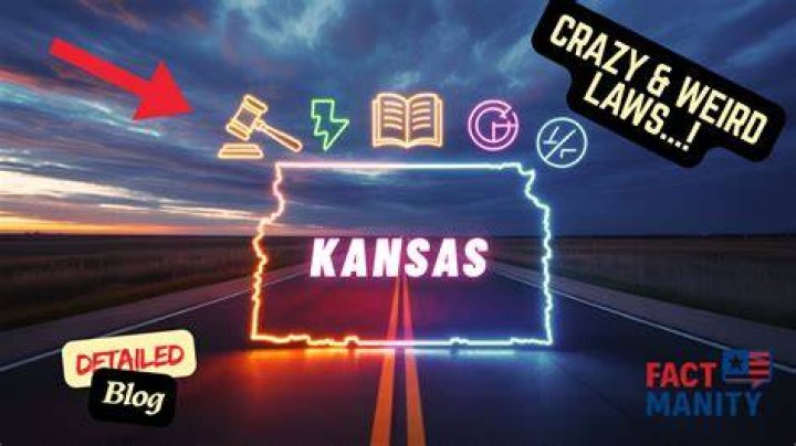 What are weird laws in Kansas?