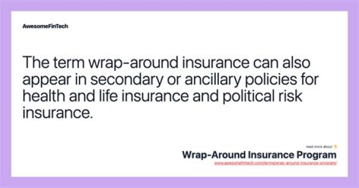 What are wrap policies?