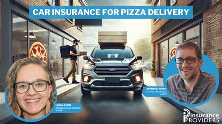 What auto insurance covers pizza delivery?