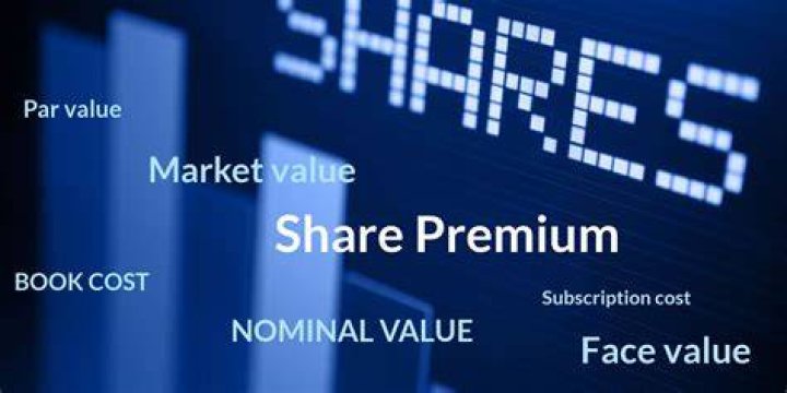What can share premium be used for?