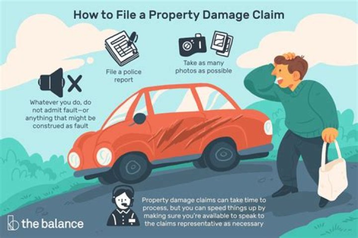 What can you do if someone causes property damage?