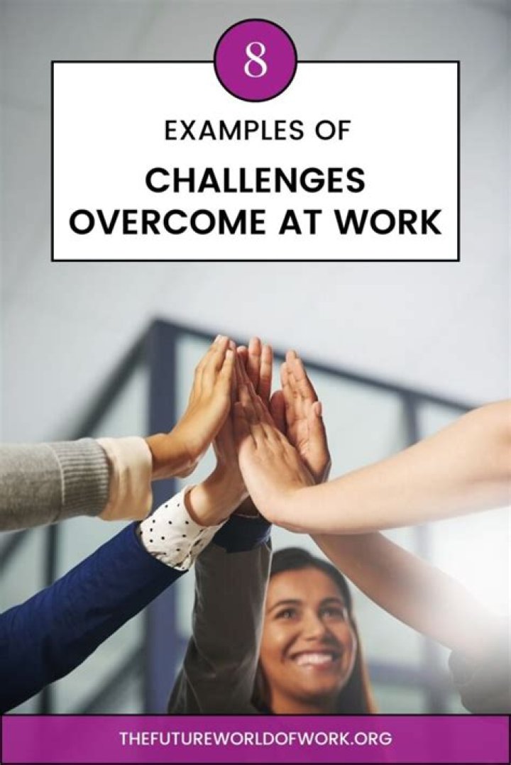 What challenges have you faced in your previous job?