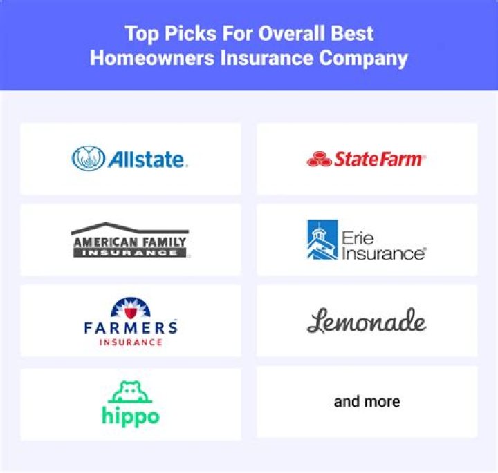 What companies sell homeowners insurance?