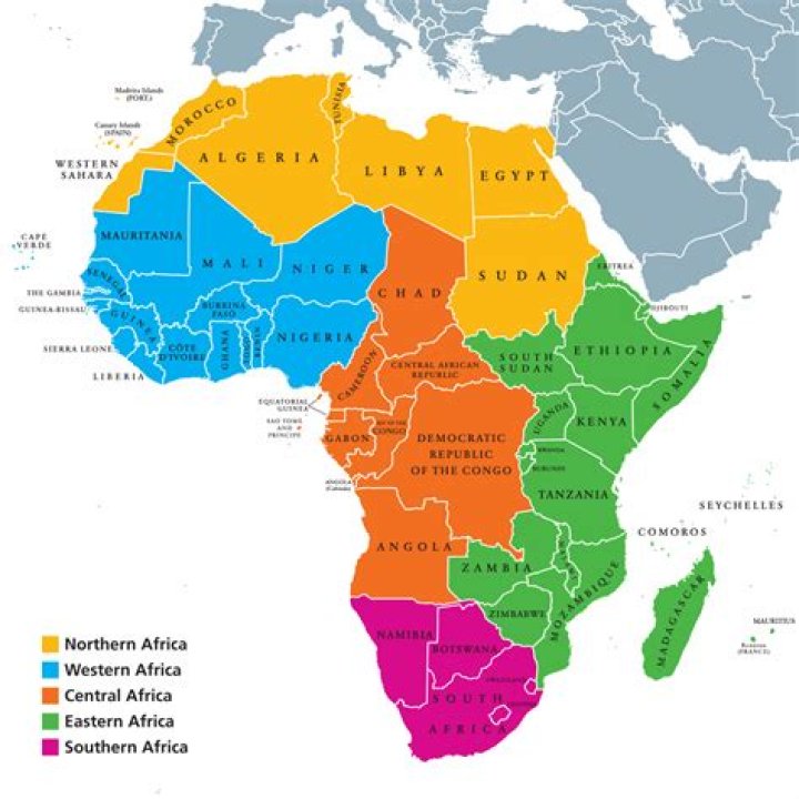 What countries in Africa have gold?