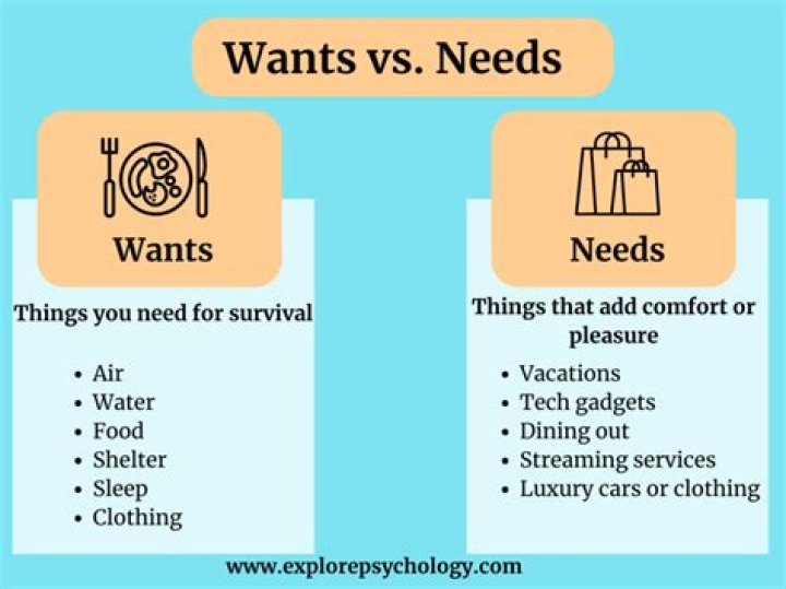 What customer wants means?